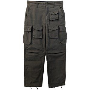 Engineered Garments FA Pant Olive Heavyweight Cotton Ripstop Size XS